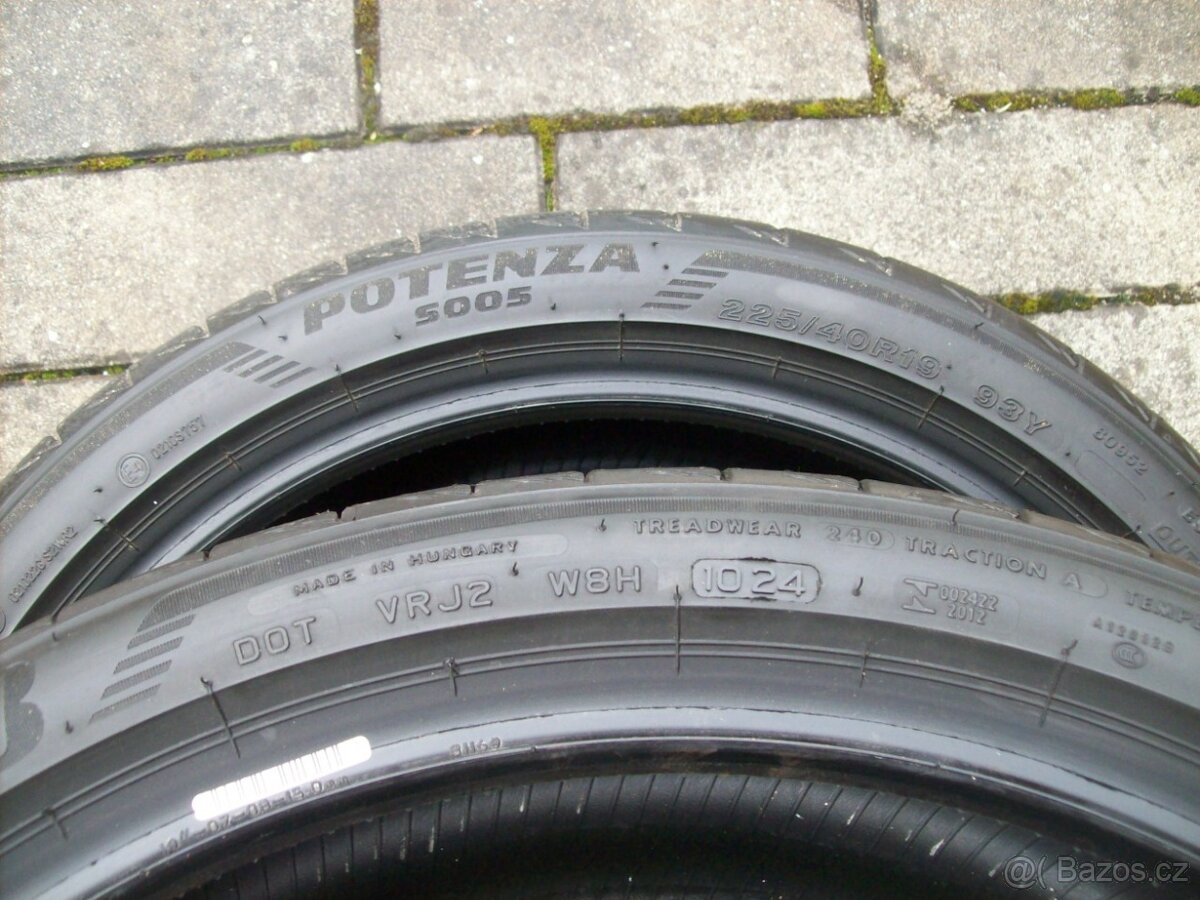 sada letní pneu z Octavia IV RS 225.40.19 93Y 99% - 2