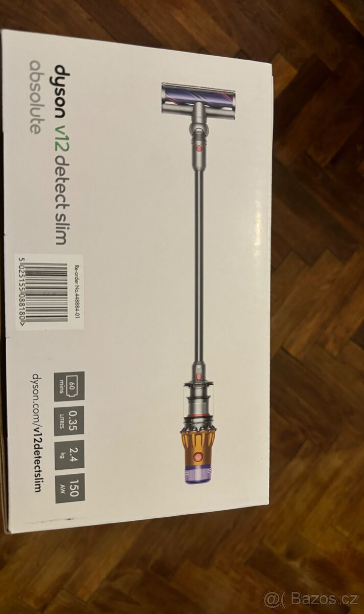 Tyčový vysavač Dyson V12 Detect Slim Absolute nový - 2
