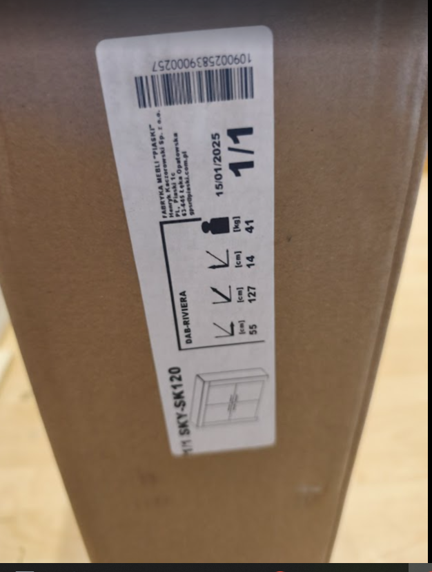 Prodám novou nerozbalenou komodu SKY - 2