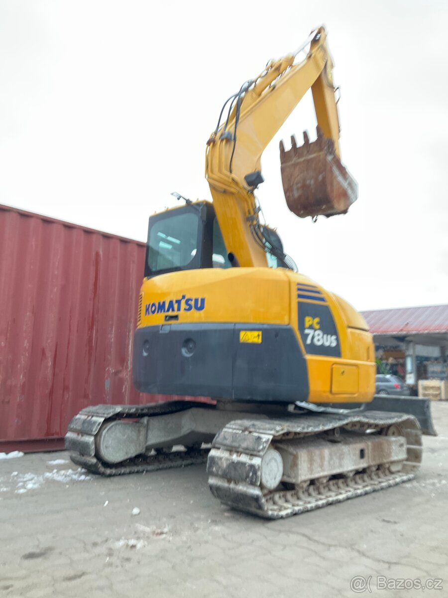 Pásový bagr - KOMATSU PC78US-8, BAGR - 2