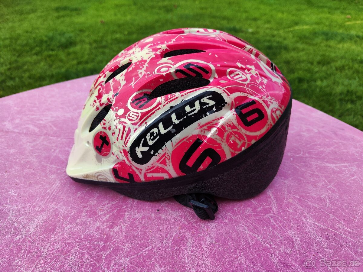 Dětská přilba Kellys 51-54, růžová - 2