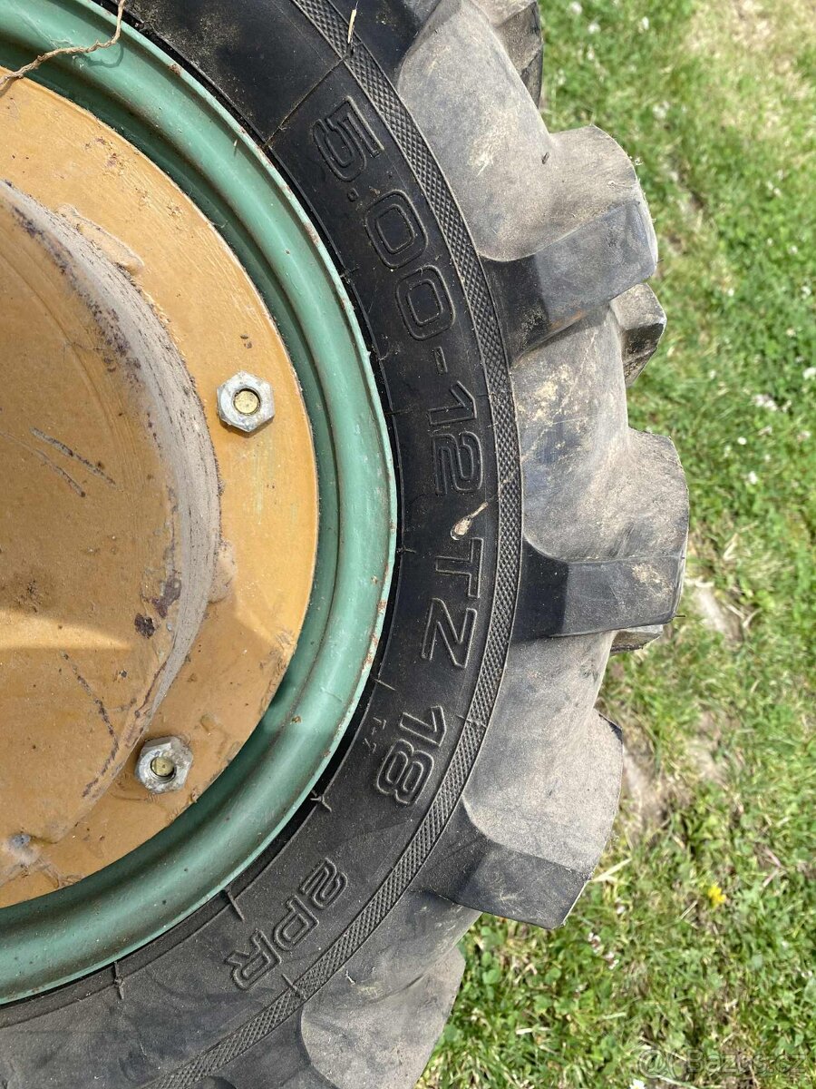 Kola s pneumatikami 5.00 - 12 - 2