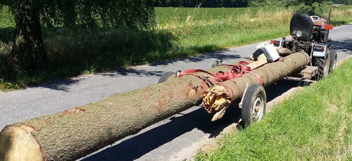 Malotraktor domácí výroby. - 2