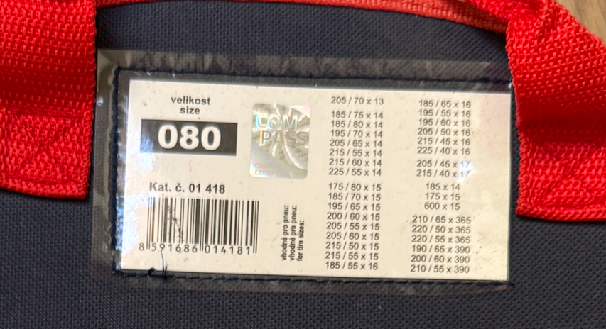 Sněhové řetězy velikost 80 - 2