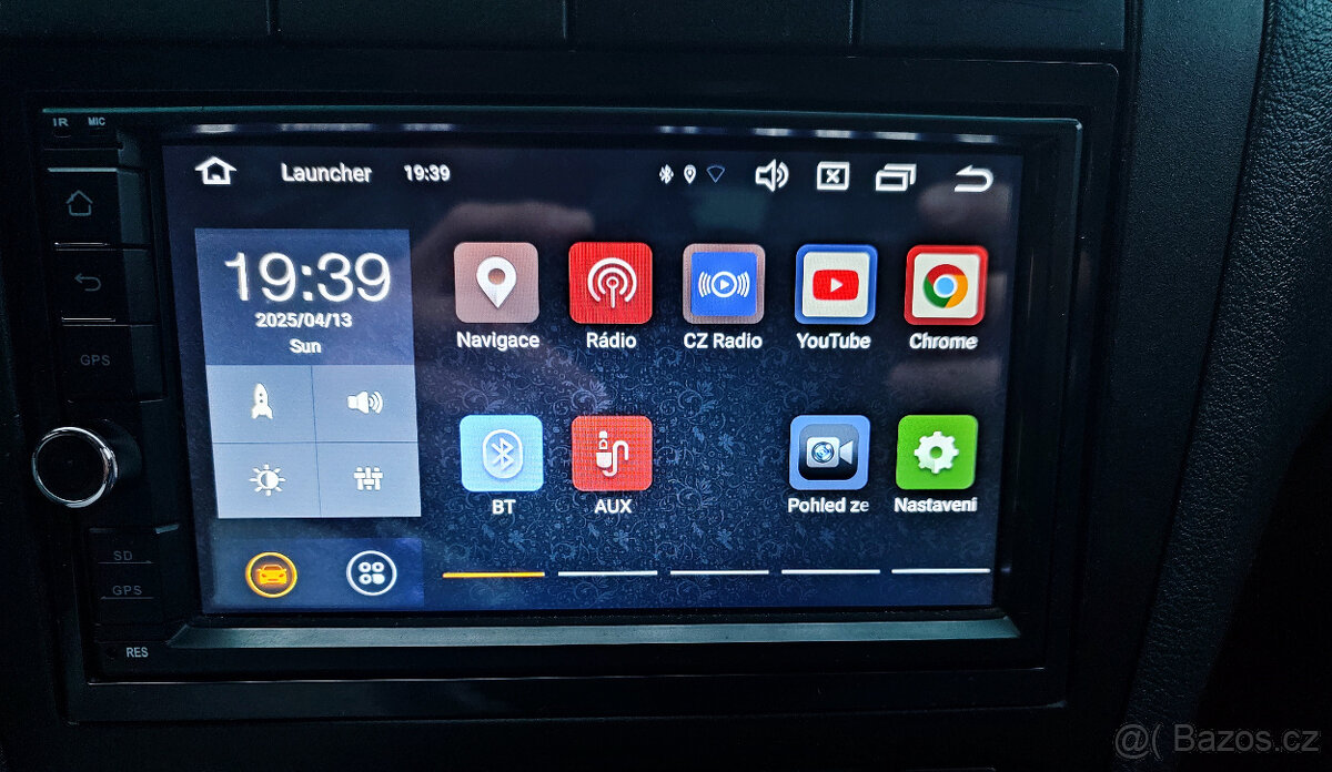 2DIN autorádio 8 jádrový procesor, android - 2