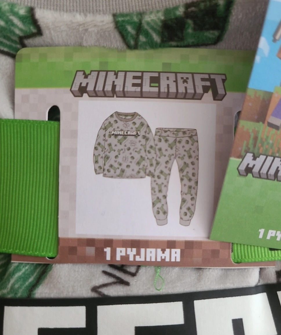 Nové minecraft pyzamo vel.164 - 2