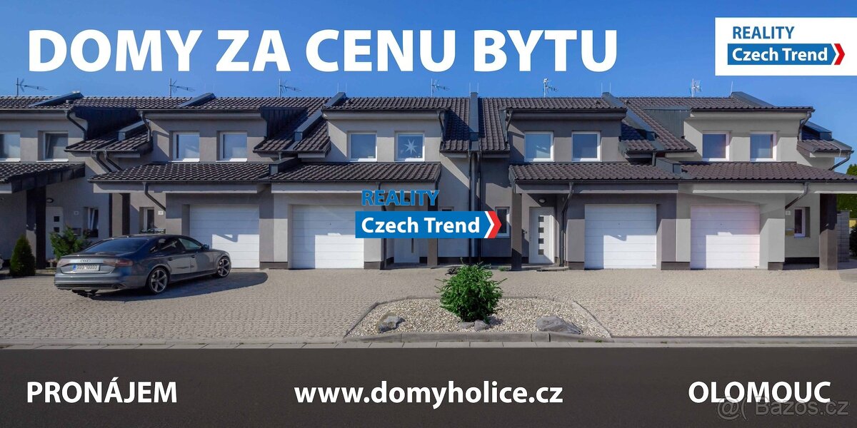 Pronájem novostavby rodinného domu, 128 m2 s garáží v Olomou - 2