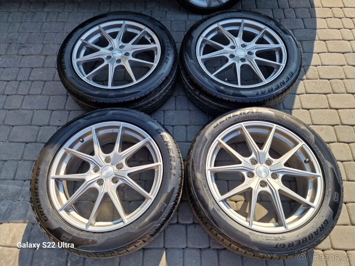 Alu kola 5x120 20" díra 65,1 VW Amarok, letní sada