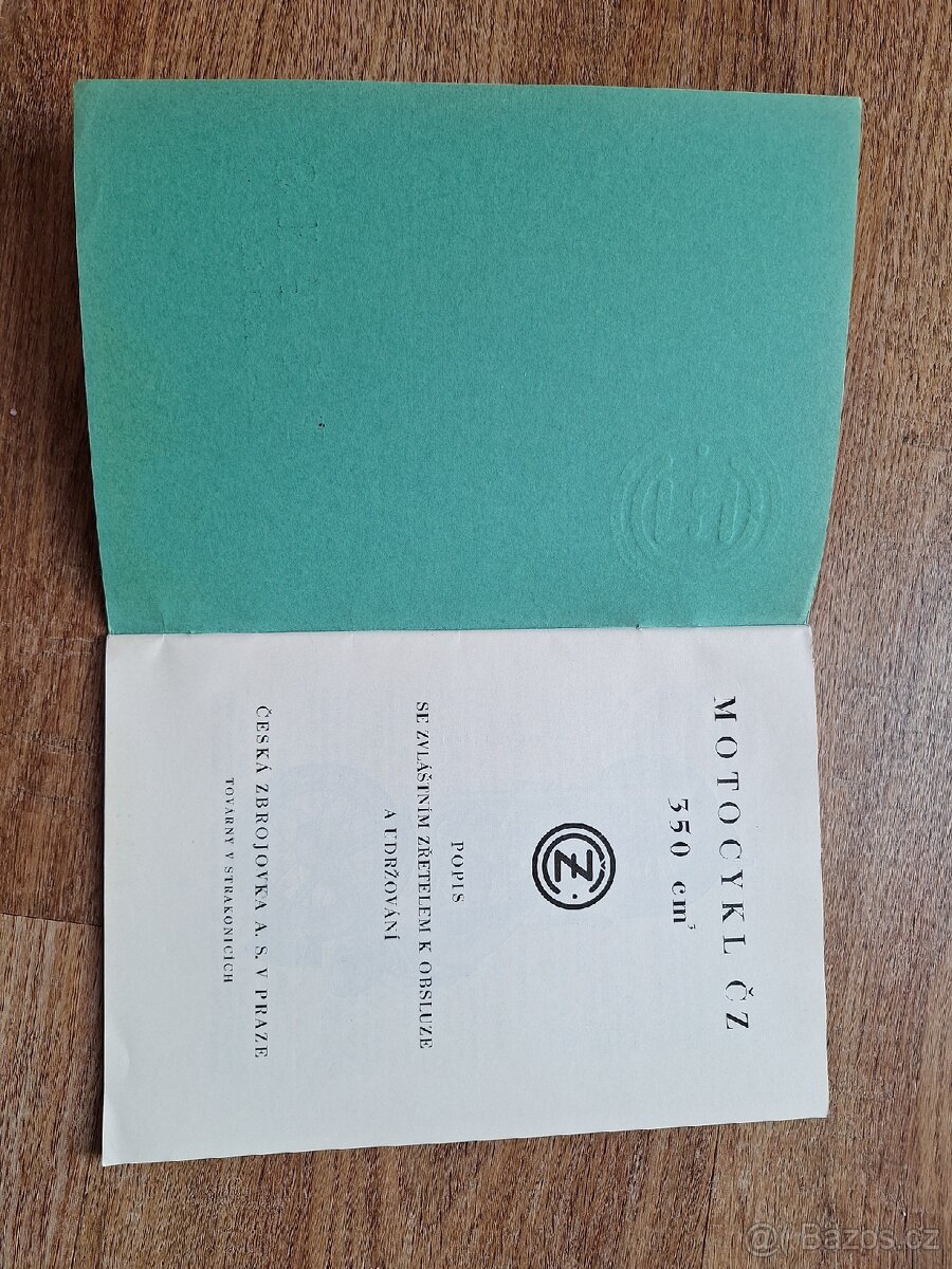 ČZ 350 předválečná Návod k obsluze - 2