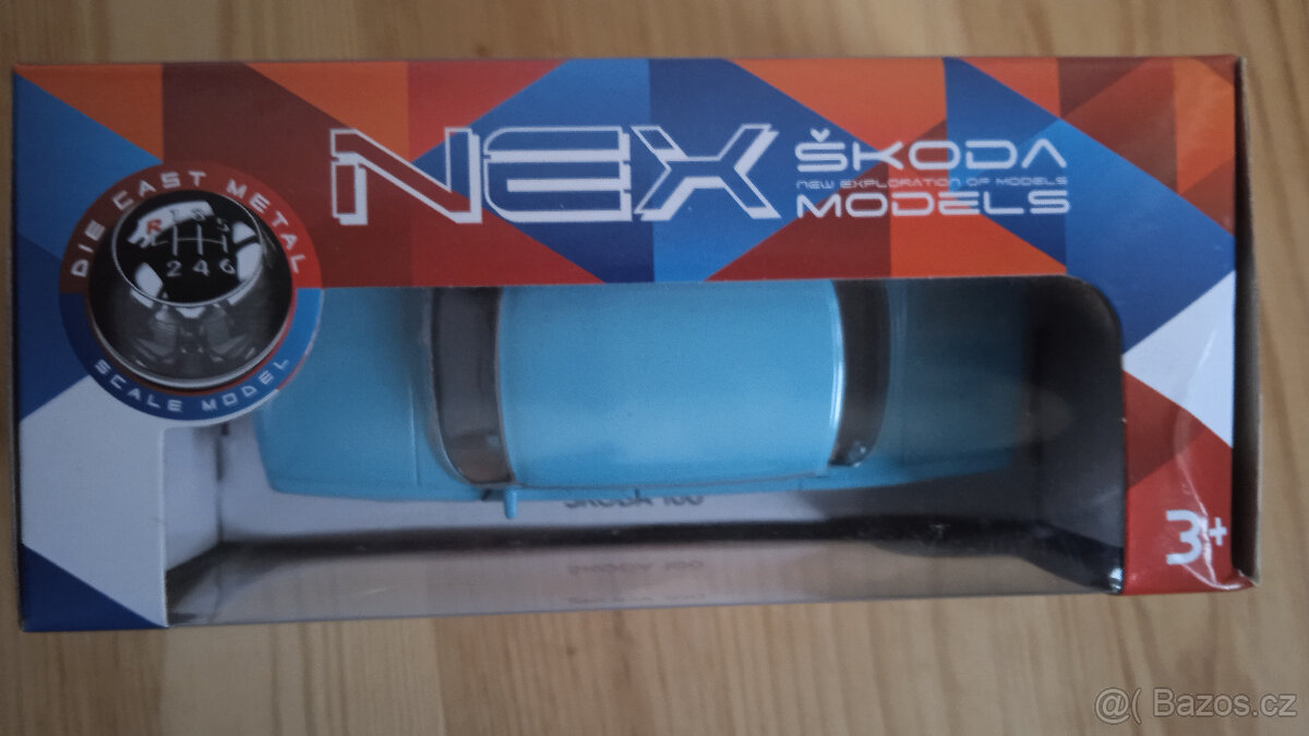 Kovový model Škoda 100 - 2