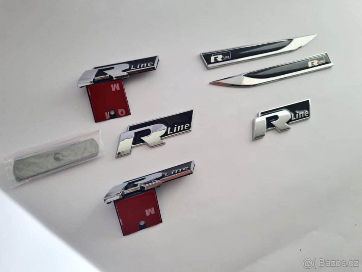 Nápisy R-LINE pre VW - 2