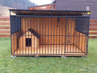 Voliéra –kotec pro psa, pro velká plemena. - 2