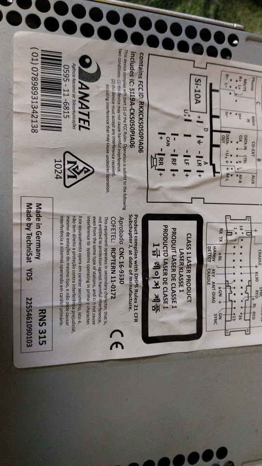 VW rádio RNS 315 - 2