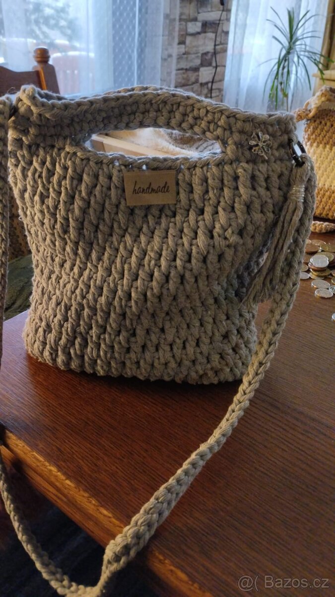 Háčkovane tašky - 2