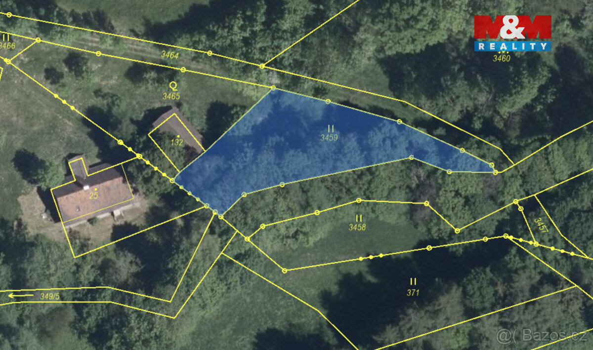 Prodej louky, 1036 m², Dobré - 2