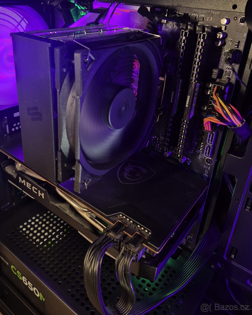 HERNÍ PC - RTX 2070 SUPER, Ryzen 3600, 16gb ram, 500gb disk - 2