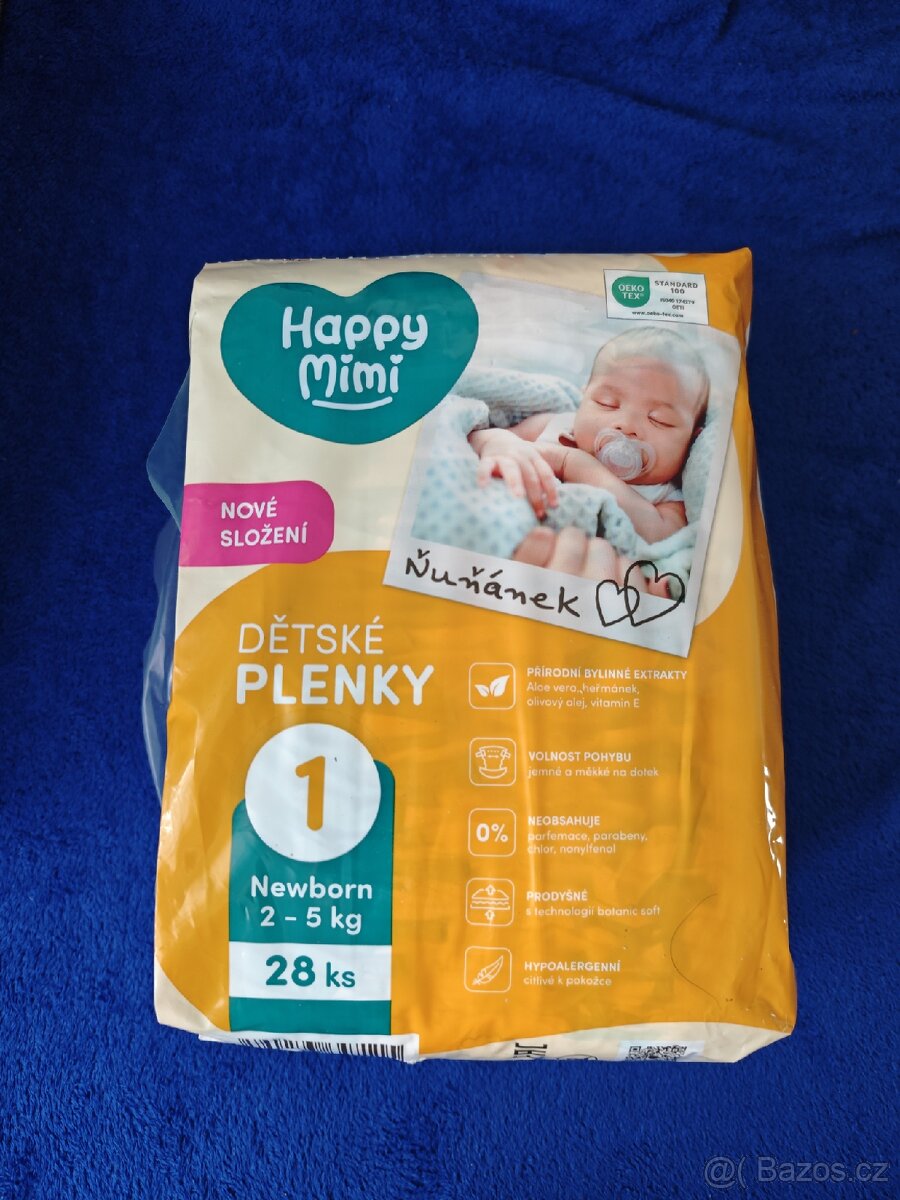 Dětské pleny neotevřené - 2