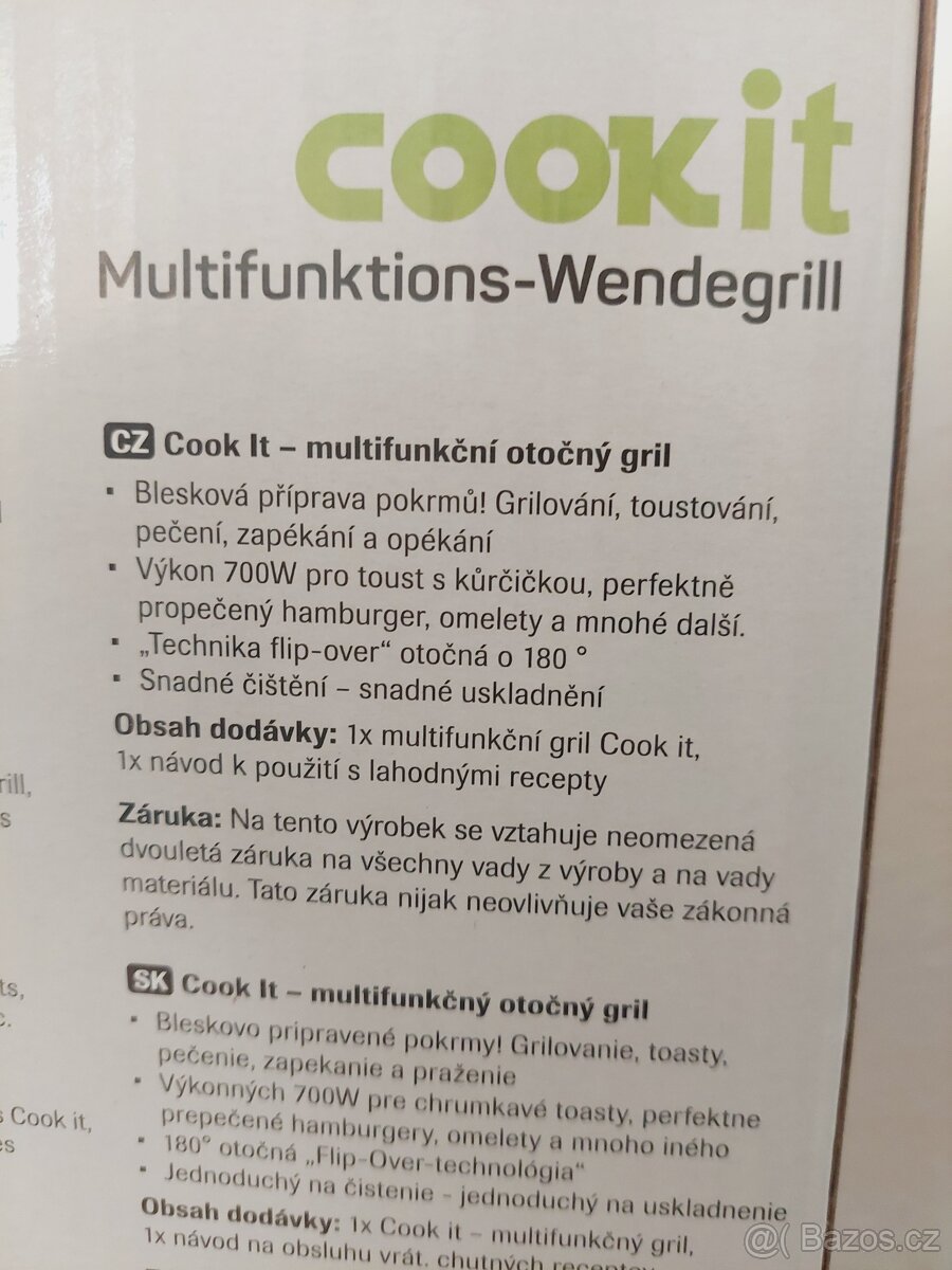 Multifunkční otočný gril /opékač - 2