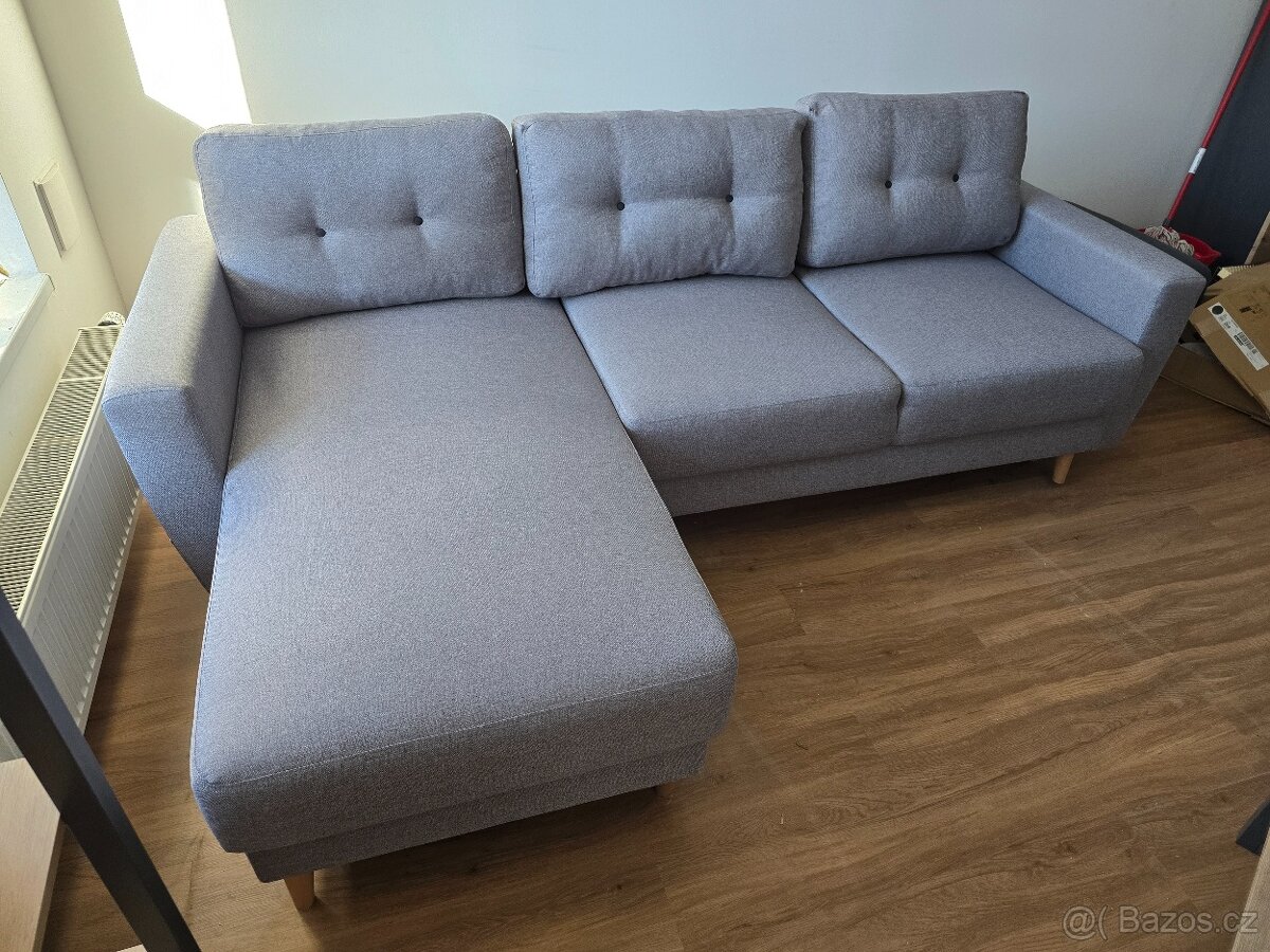 Sedací souprava FRAY - šedá - 2