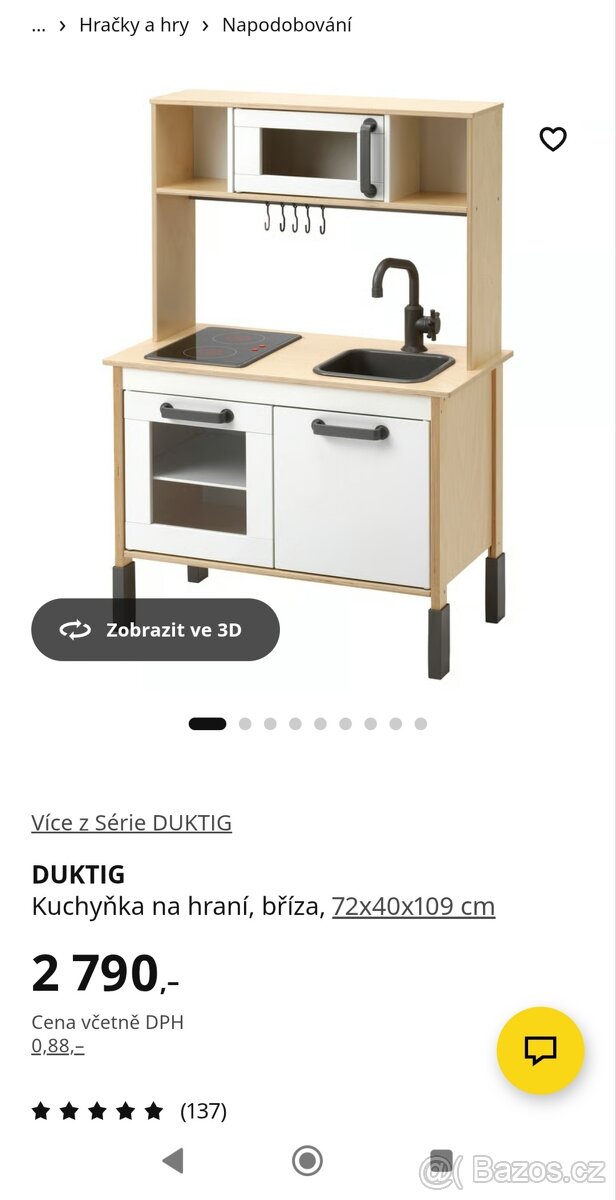 IKEA dětská kuchyňka - 2