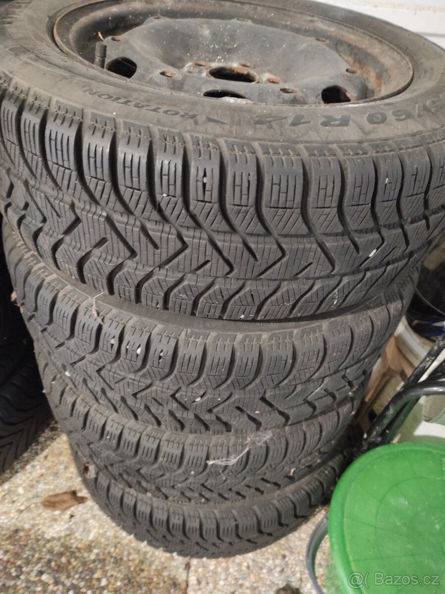 Disky Škoda Fabia 14", s pneu - 2