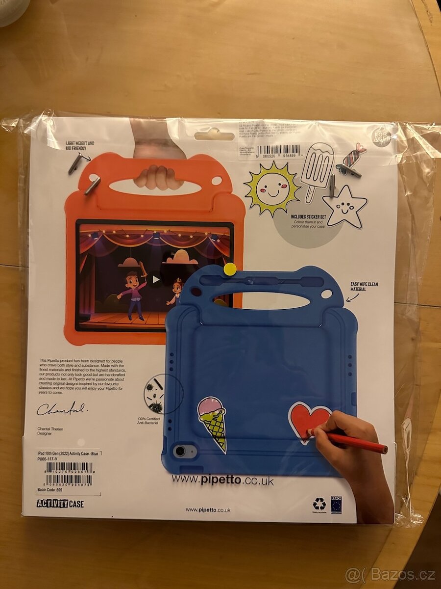 Pipetto Activity dětské pouzdro pro Apple iPad 10,9" (2022) - 2