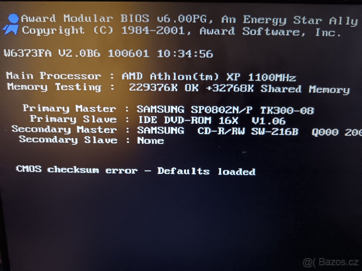 Amd athlon xp 1100 mhz PC - 2