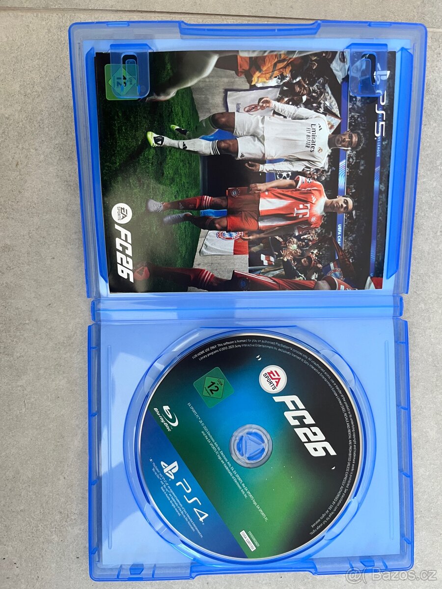 Prodám FC 26 na PS4 - 2