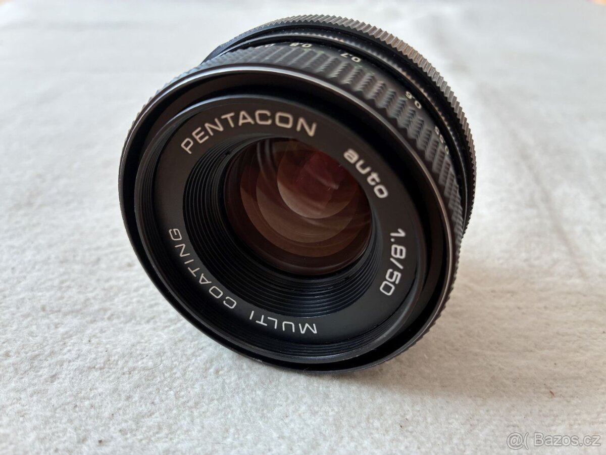 PENTACON auto 50/1,8 MC M42 – velmi dobrý - 2