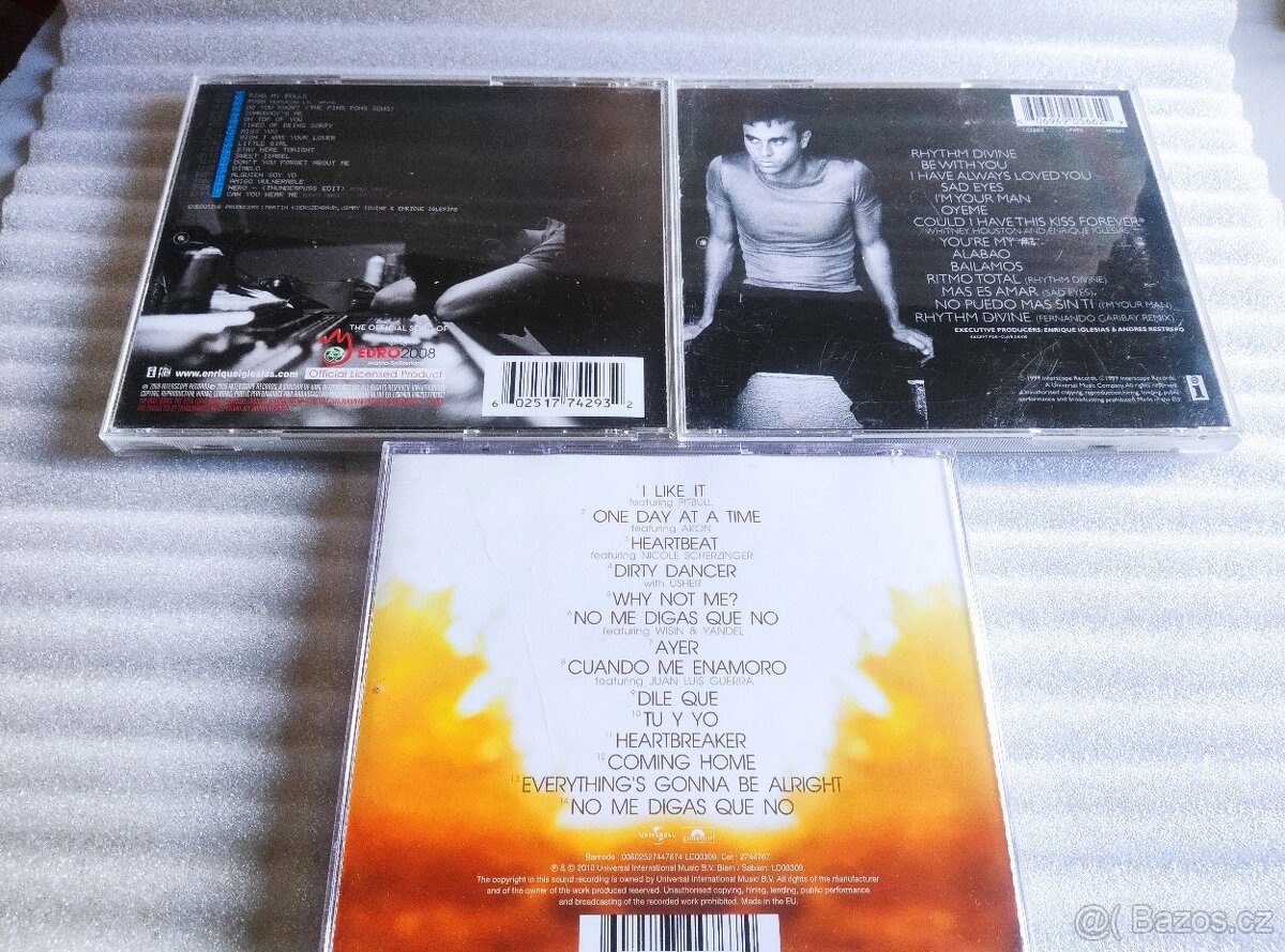 Cd - 3 x Enrique Iglesias - 2