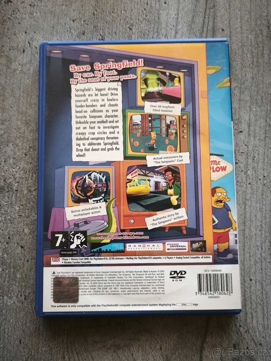 The Simpsons Hit a Run PS2 - 2