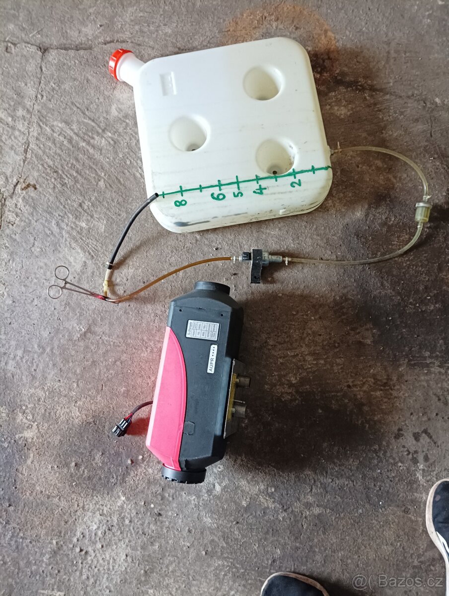 Nezávislé topení 8KW, bufík - 2