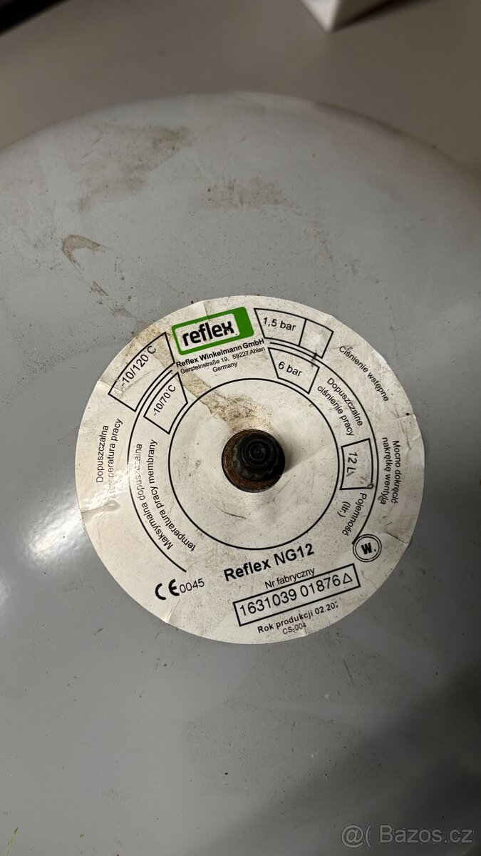 TLAKOVÁ NÁDOBA EXPANZKA - 2