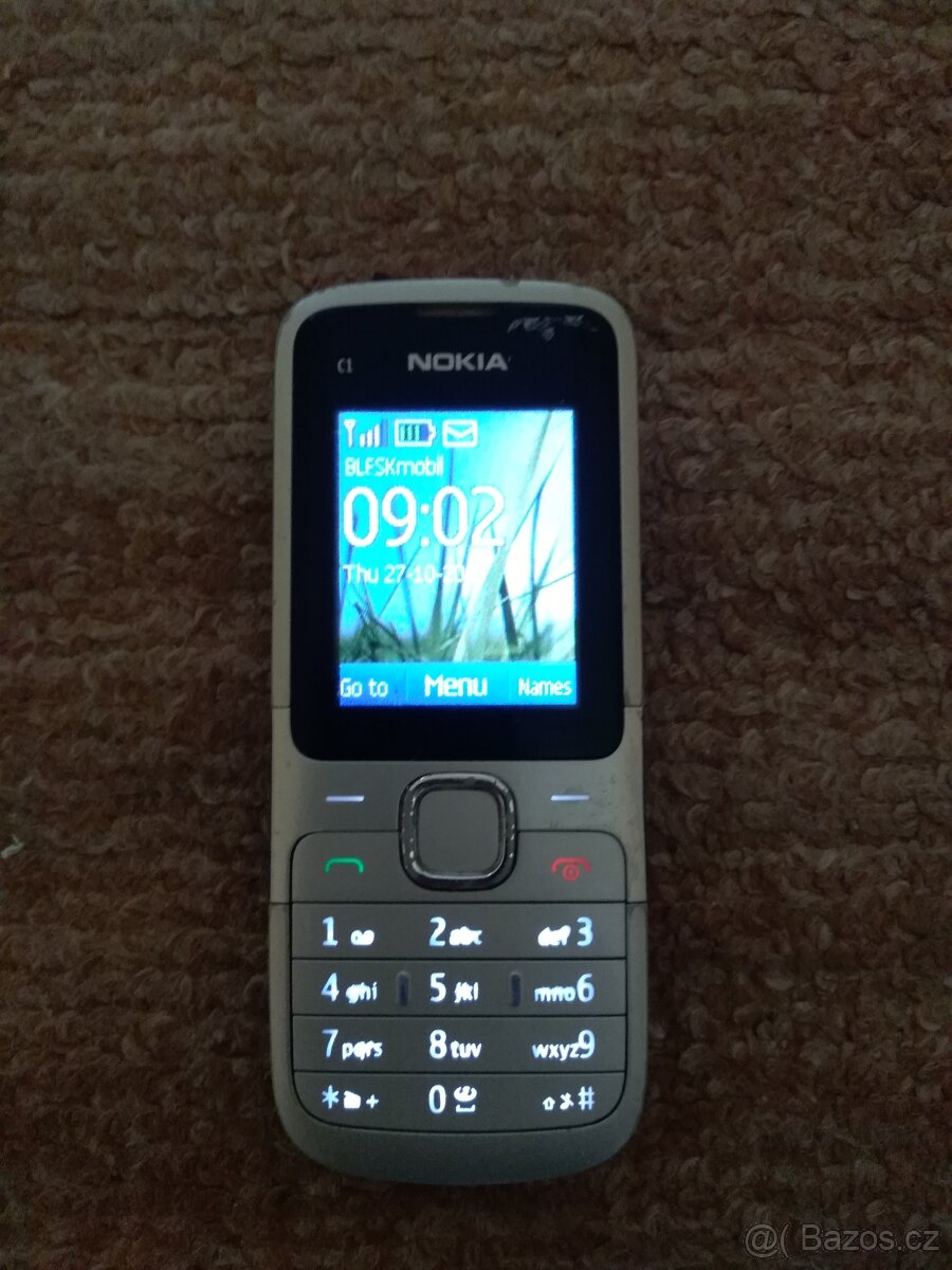 ❗Nokia C1-01 (SILVER)❗Oblokovaná na všechny sítě❗ - 2