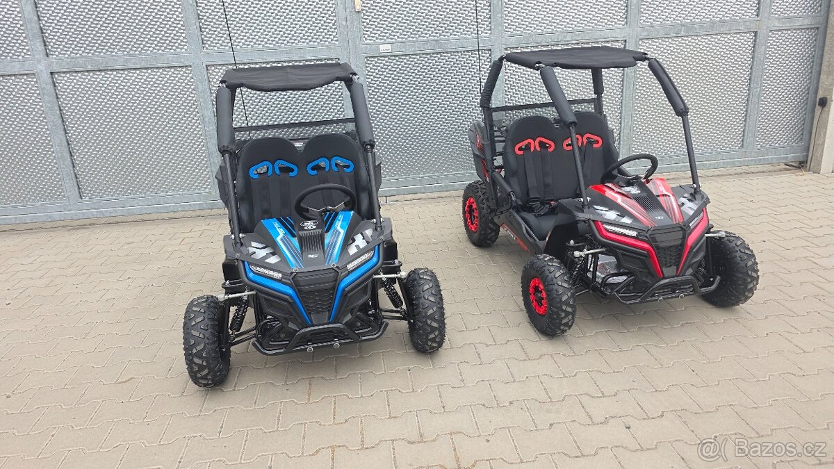 Dětská Buggy Cheetah Mini 163ccm, variator, 5-10let modrá - 2