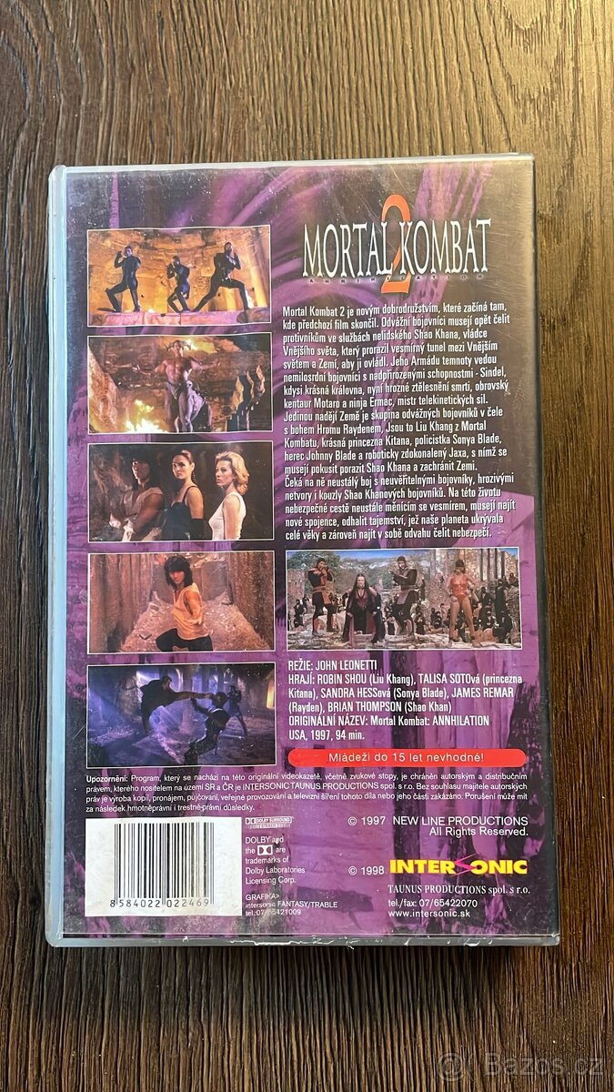 Mortal Kombat 2 VHS - 2