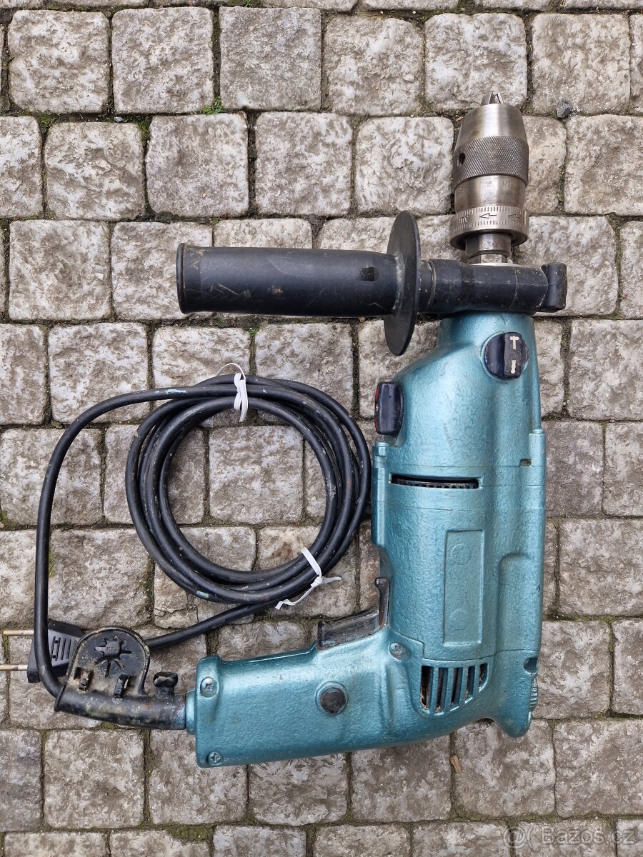 Elektrická příklepová vrtačka Metabo s rychloupínací hlavou - 2