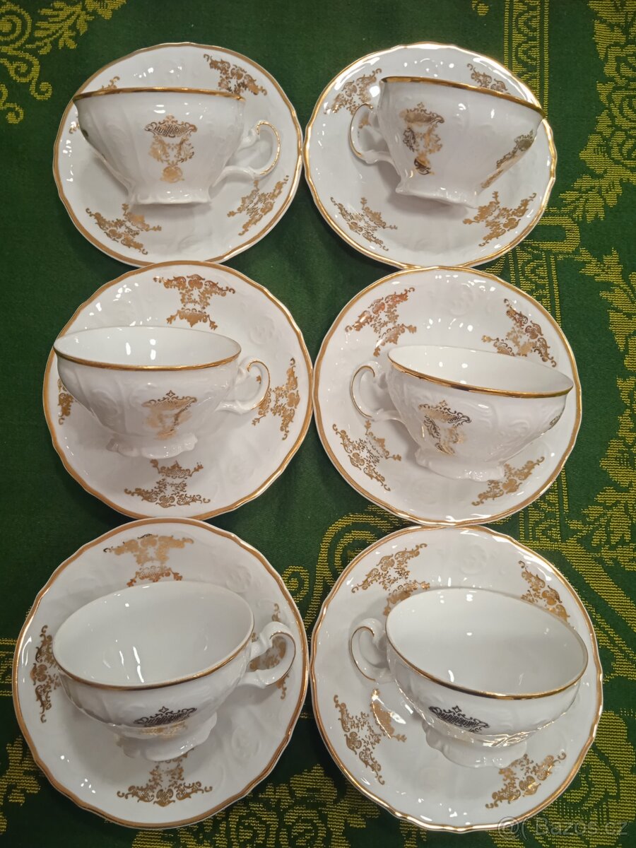 KRÁSNÁ BERNADOTTE ČAJOVÁ SOUPRAVA - 2