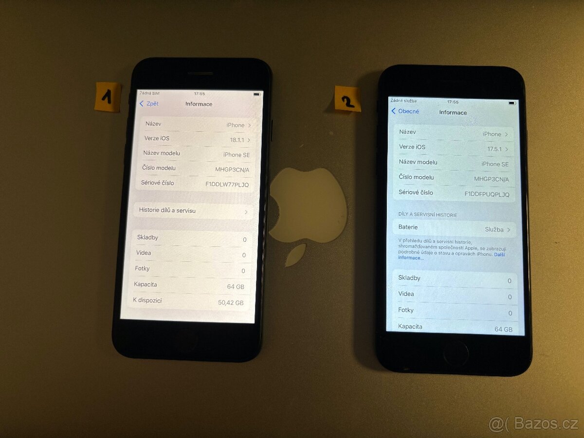 Apple iPhone SE (2020) 64GB Černý - 2