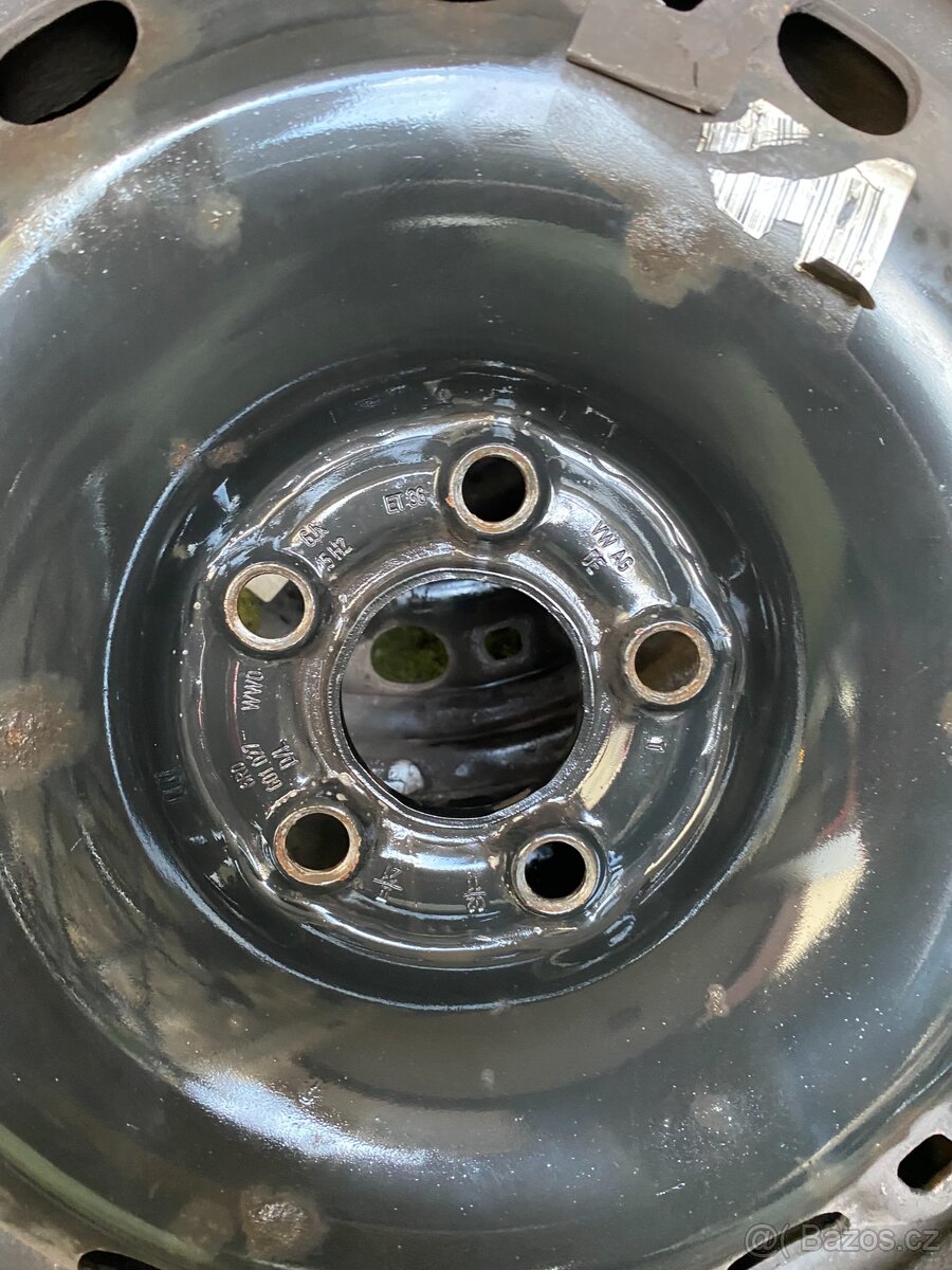 SADA 4 ks ZIMNÍCH KOL 5x100 / FABIA, POLO,IBIZA 185/60 R 15 - 2