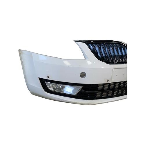 Přední nárazník bílá barva LF9E Škoda Octavia 3 r.v. 2016 - 2