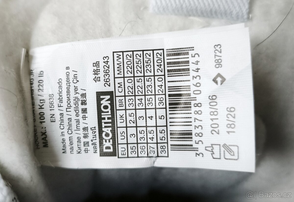 Brusle Oroks (Decathlon) vel. 35-38 - 2