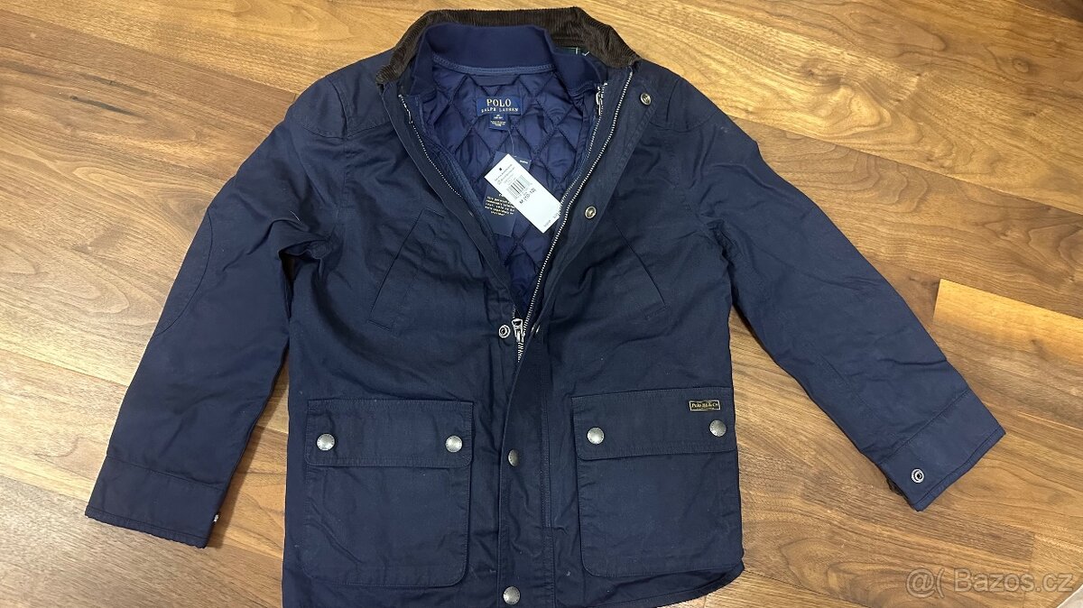 NOVÁ Bunda / vesta Ralph Lauren 2v1 vel. 10-12 let - 2