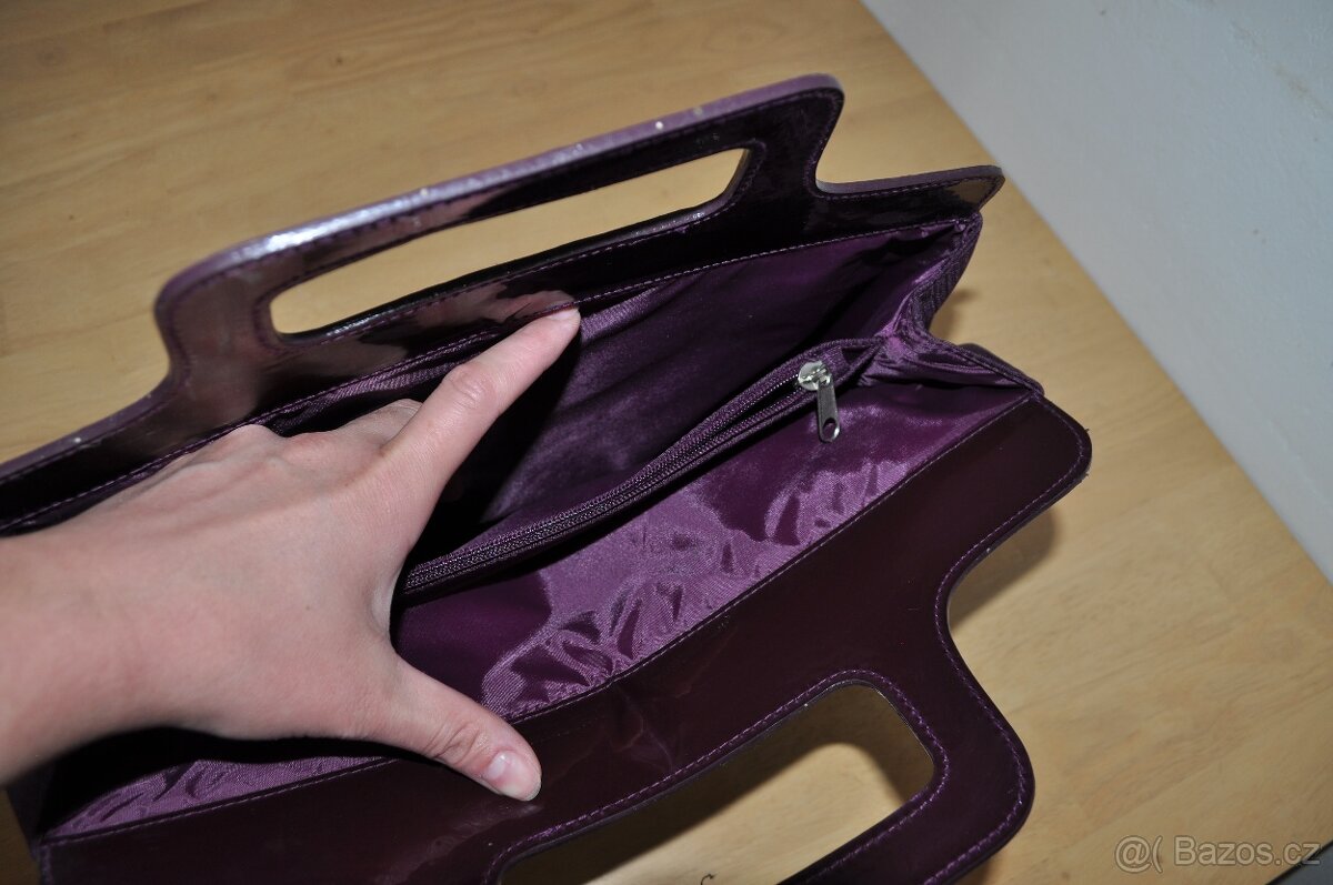 dámská kabelka fialová - 2