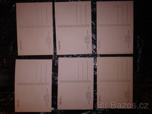 Pohlednice Milan Vavro. - 2