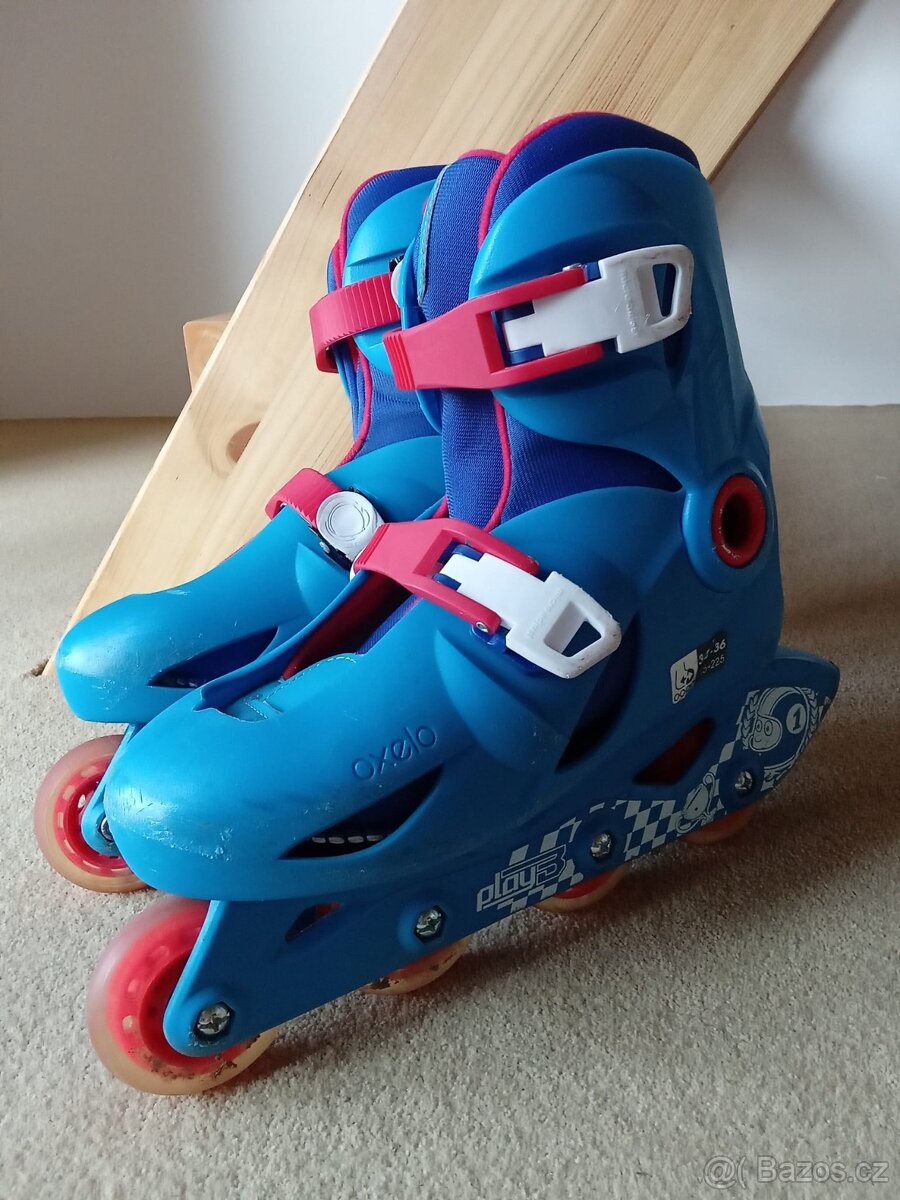 Dětské kolečkové brusle Oxelo, vel. 34-36 - 2