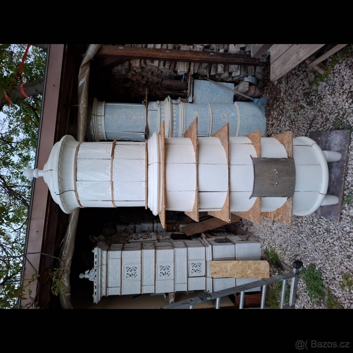 Kachlová kamna historická - 2