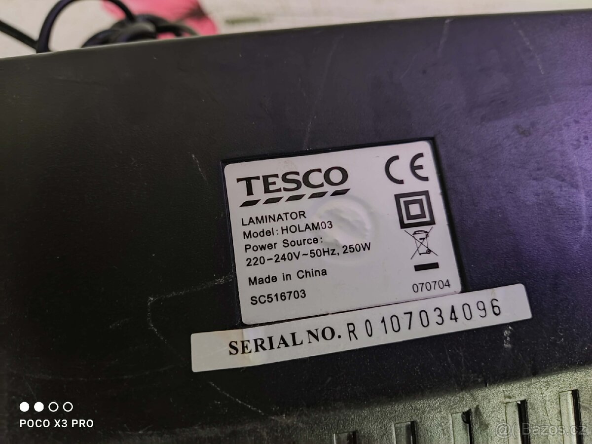 Tesco Laminovačka - 2