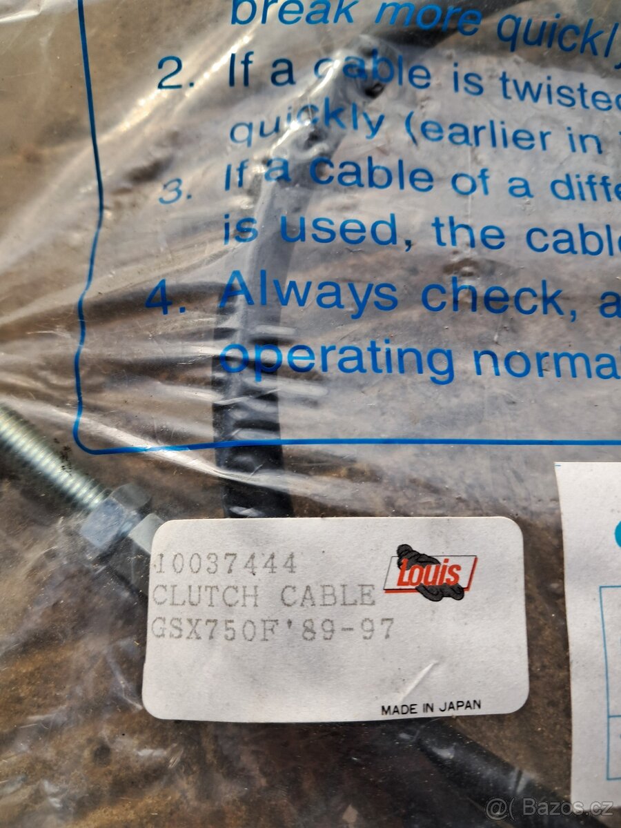 Spojkové lanko Suzuki - 2