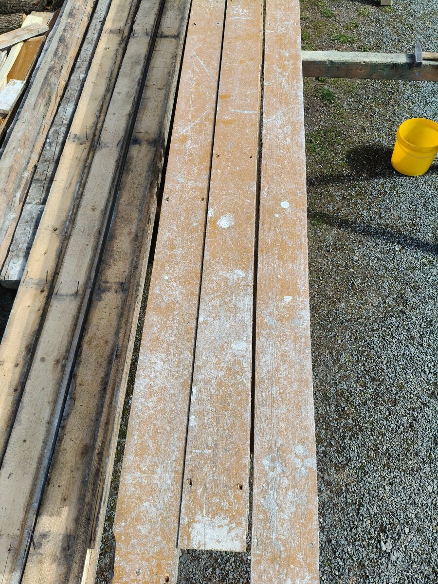 prkna použitá délka 5m+ - 2